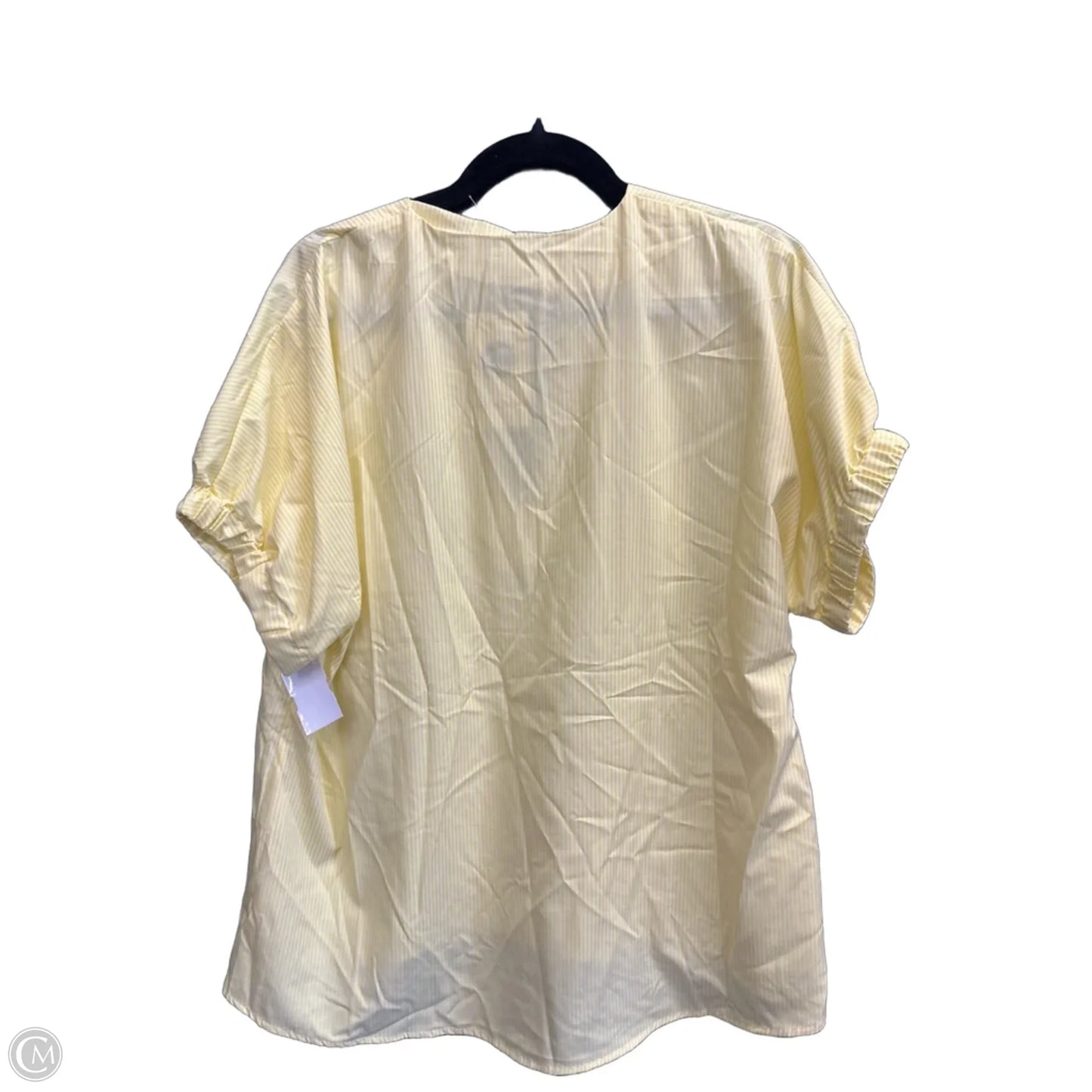 Top Short Sleeve By Clothes Mentor In Striped Pattern, Size: Osfm