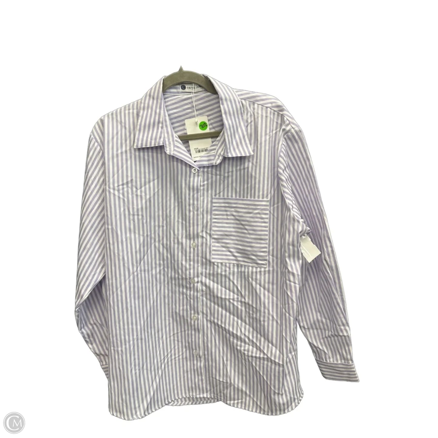 Top Long Sleeve By Clothes Mentor In Striped Pattern, Size: Osfm
