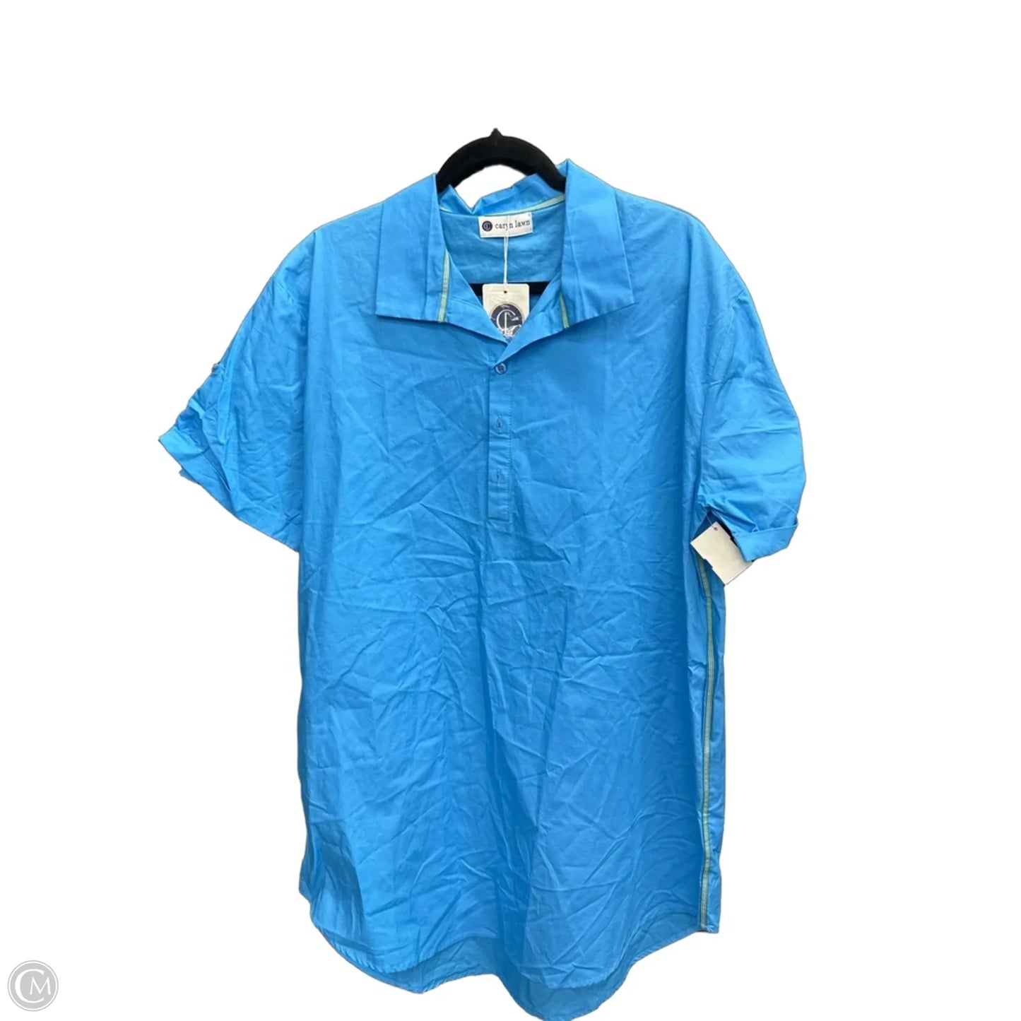Dress Casual Short By Clothes Mentor In Blue, Size: Osfm