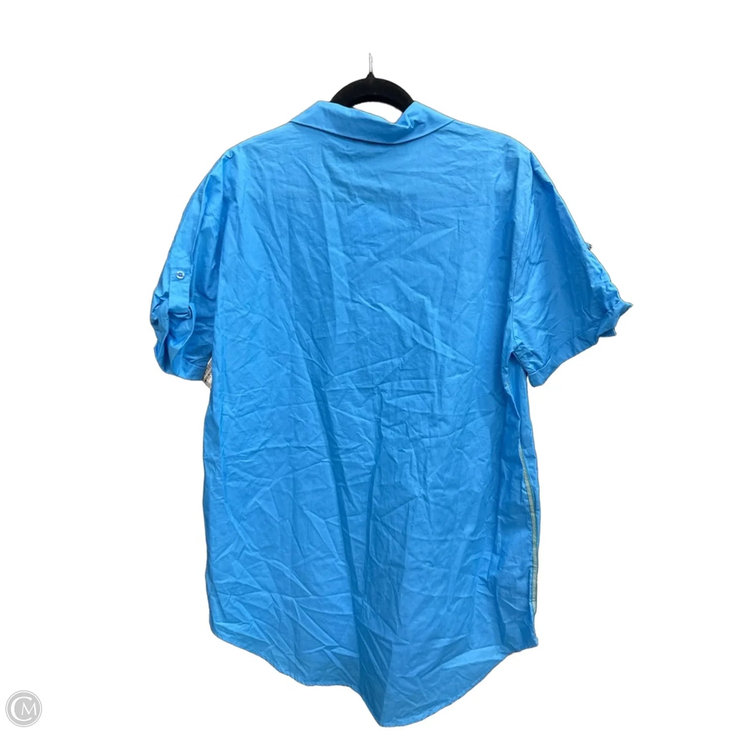 Dress Casual Short By Clothes Mentor In Blue, Size: Osfm