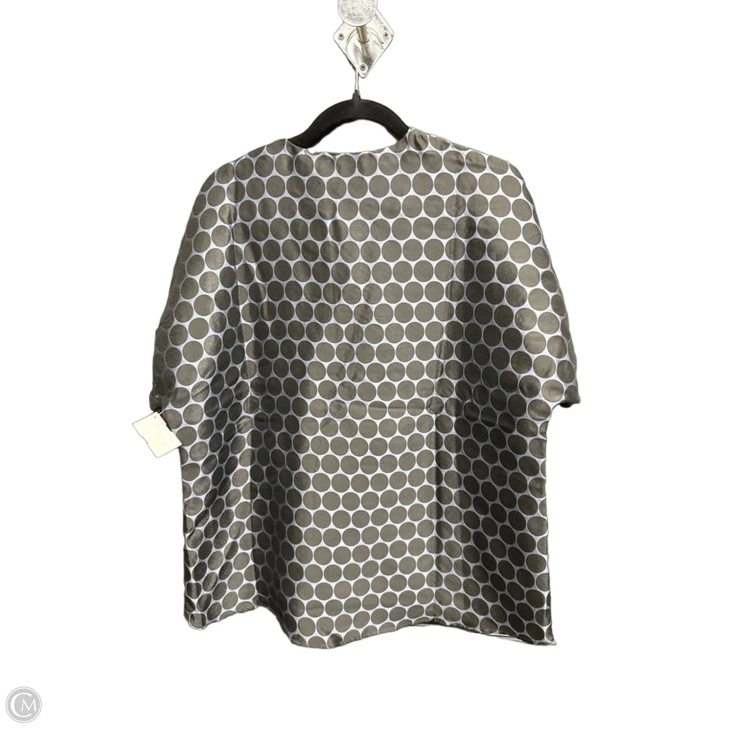 Top Short Sleeve By Clothes Mentor In Black & Blue, Size: Osfm