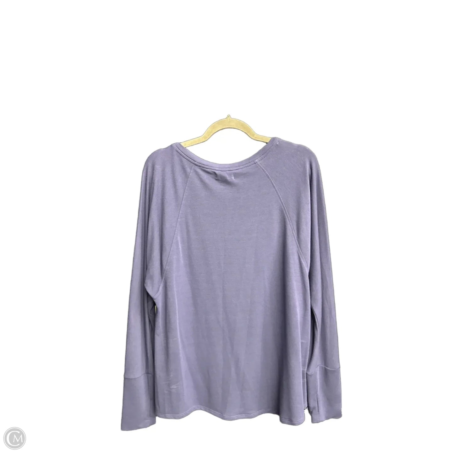 Top Long Sleeve Basic By Cupio In Blue, Size: L