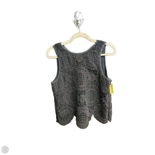 Top Sleeveless By Banana Republic In Black, Size: S