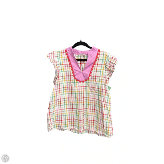 Top Short Sleeve By Entro In Multi-colored, Size: Xl