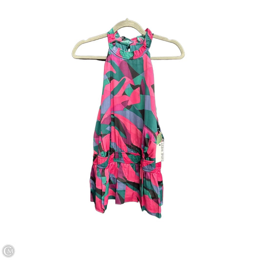Top Sleeveless By Nine West In Multi-colored, Size: 2x