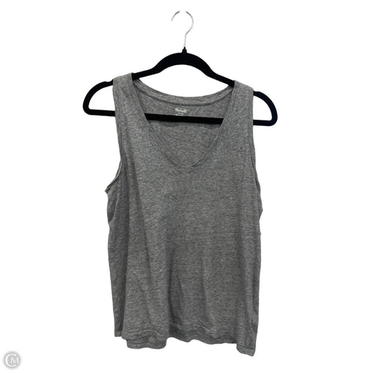 Top Sleeveless By Madewell In Grey, Size: Xs