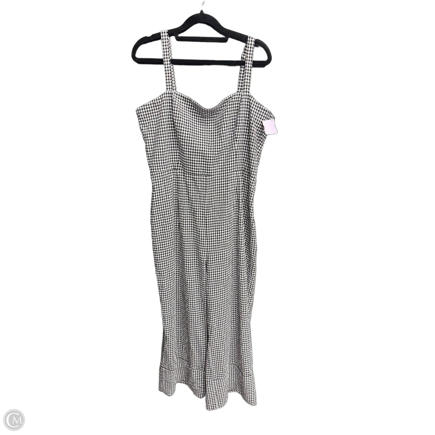 Overalls By Gianni Bini In Black & White, Size: L