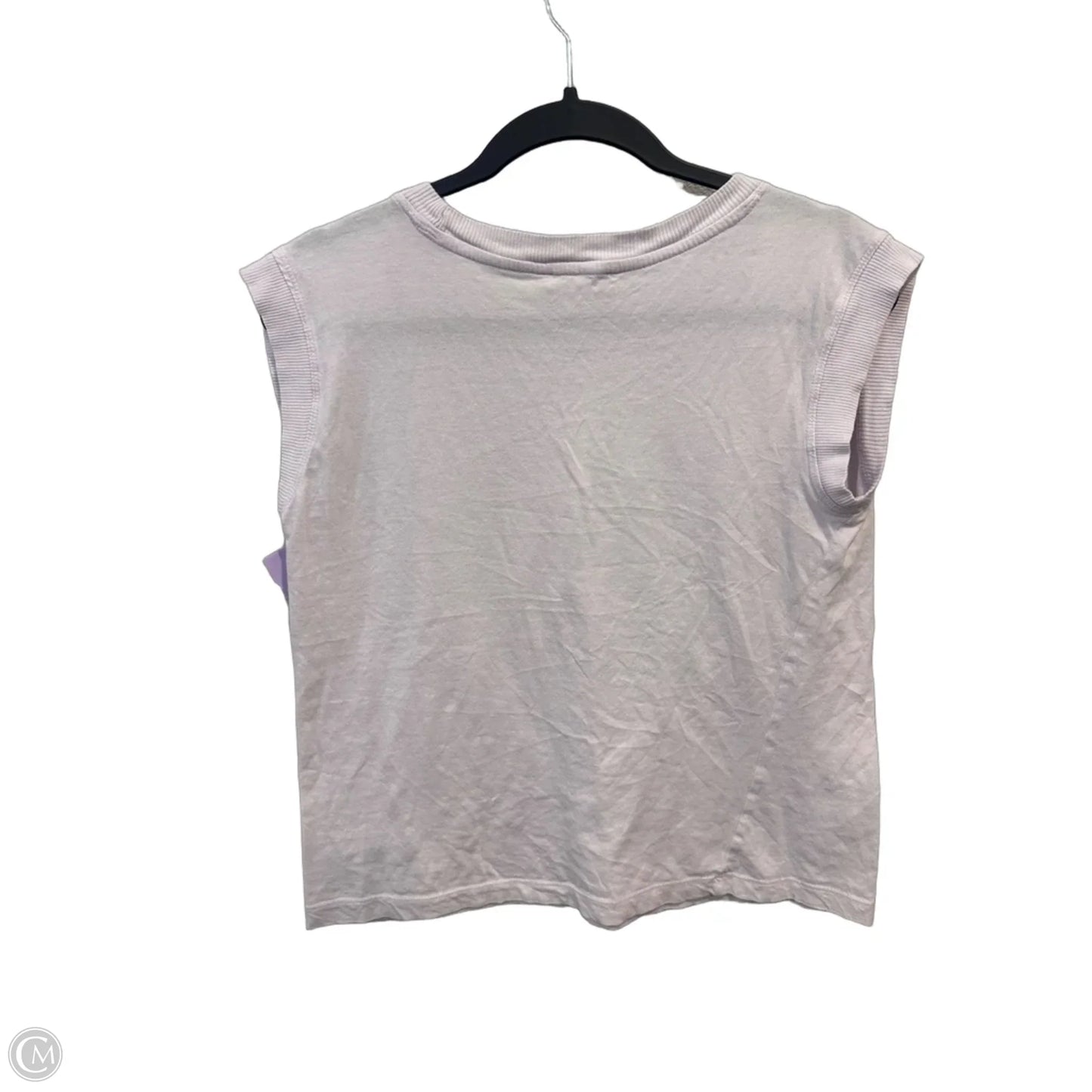 Top Short Sleeve By Workshop In Pink, Size: S