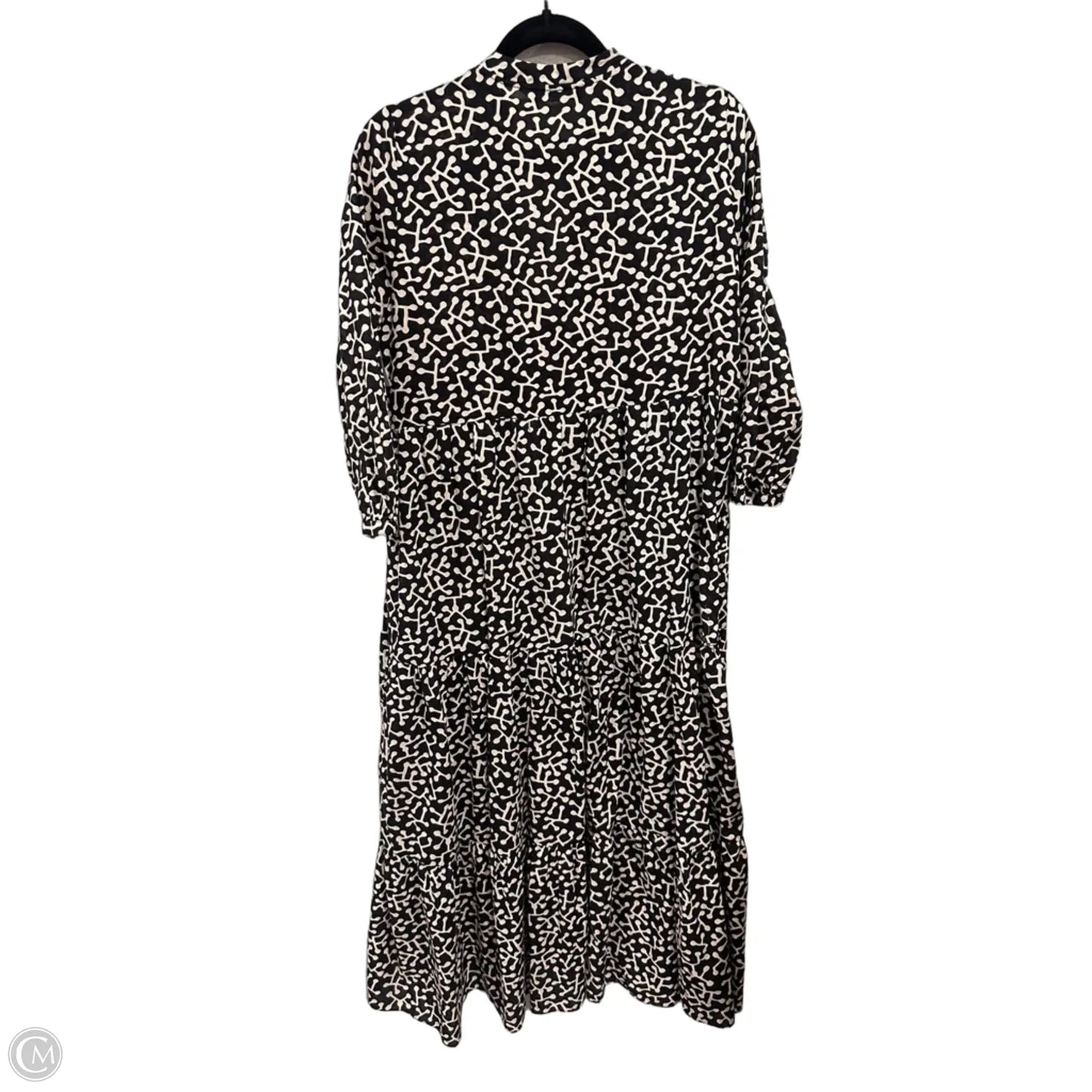 Dress Casual Maxi By Zara In Geometric Pattern, Size: S