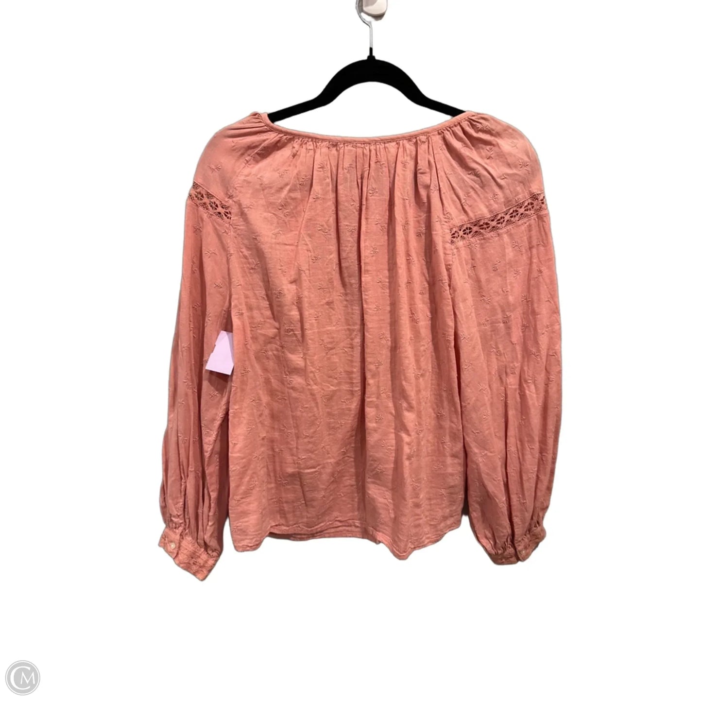 Top Long Sleeve By Old Navy In Pink, Size: S