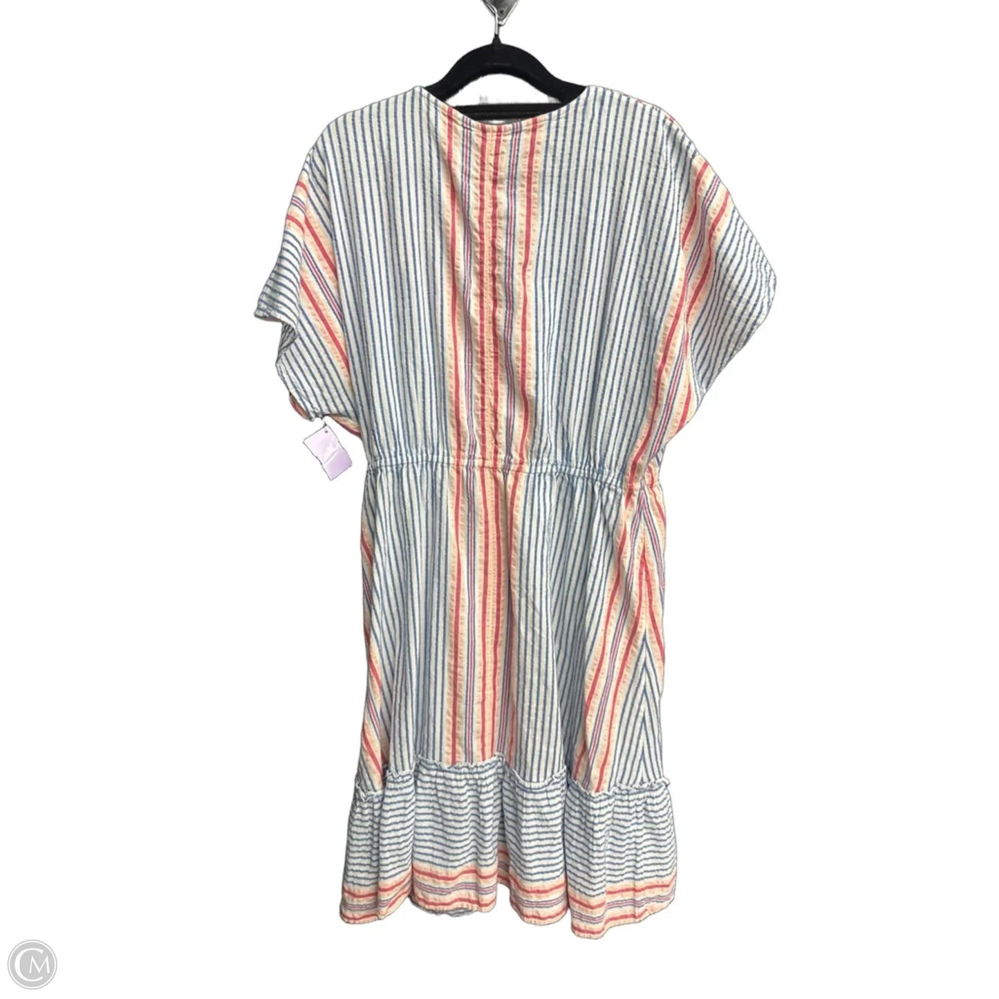 Dress Casual Short By Loft In Striped Pattern, Size: M