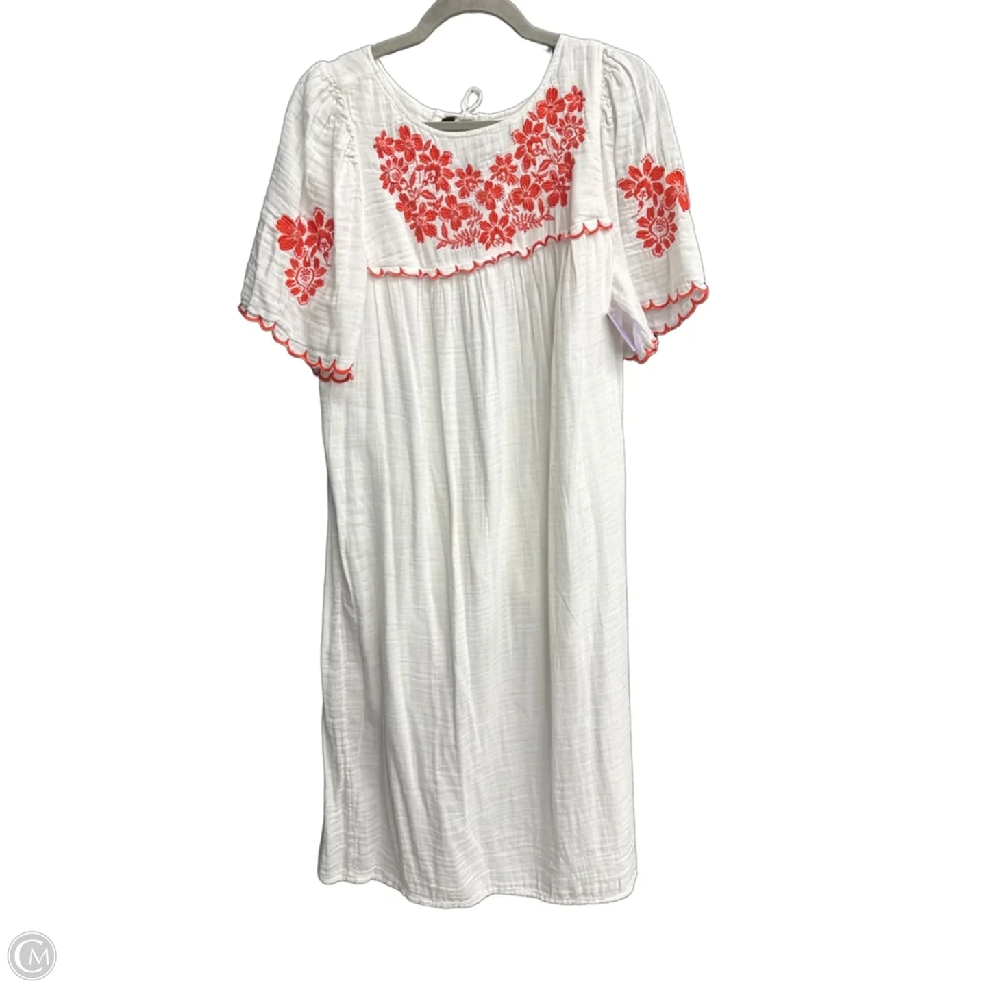 Dress Casual Maxi By Old Navy In White, Size: S