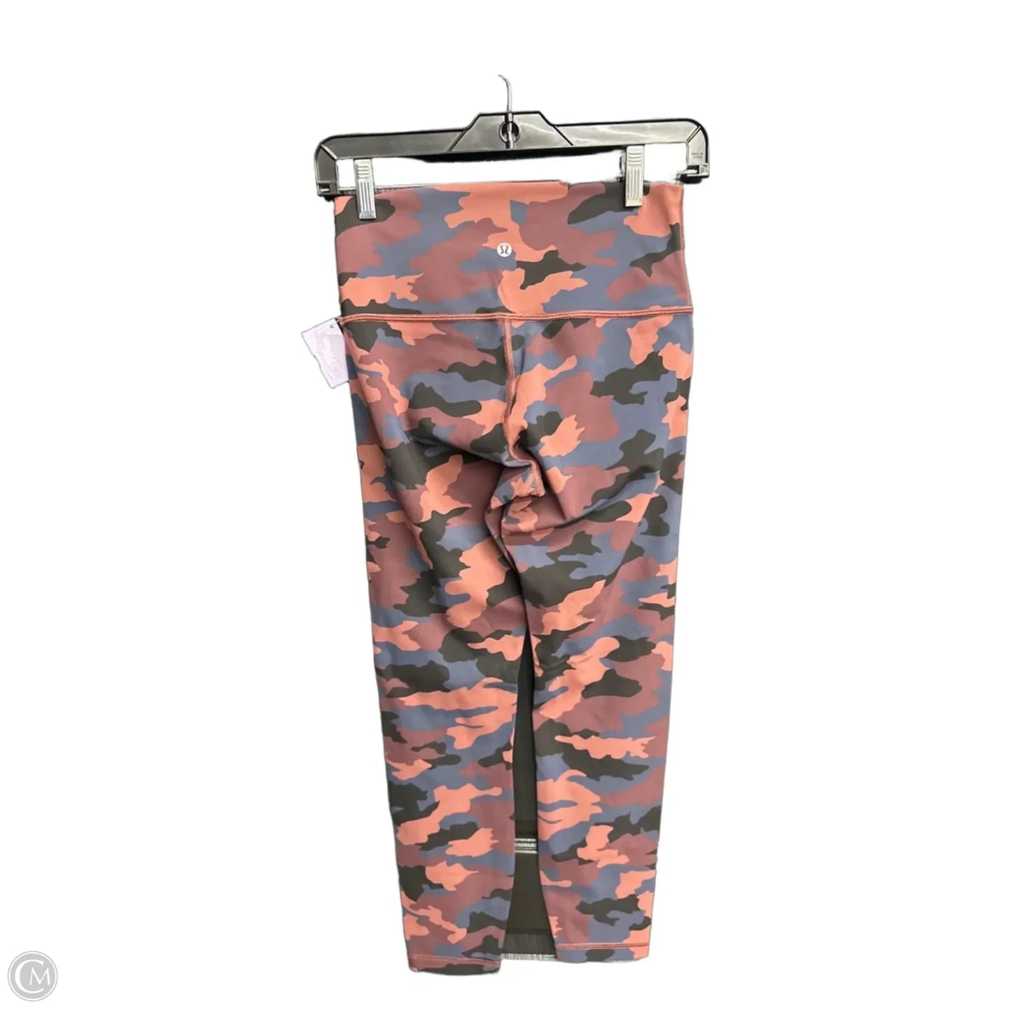 Athletic Leggings By Lululemon In Camouflage Print, Size: S