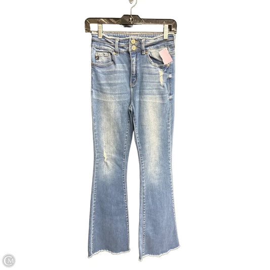 Jeans Boot Cut By Kancan In Blue Denim, Size: 2