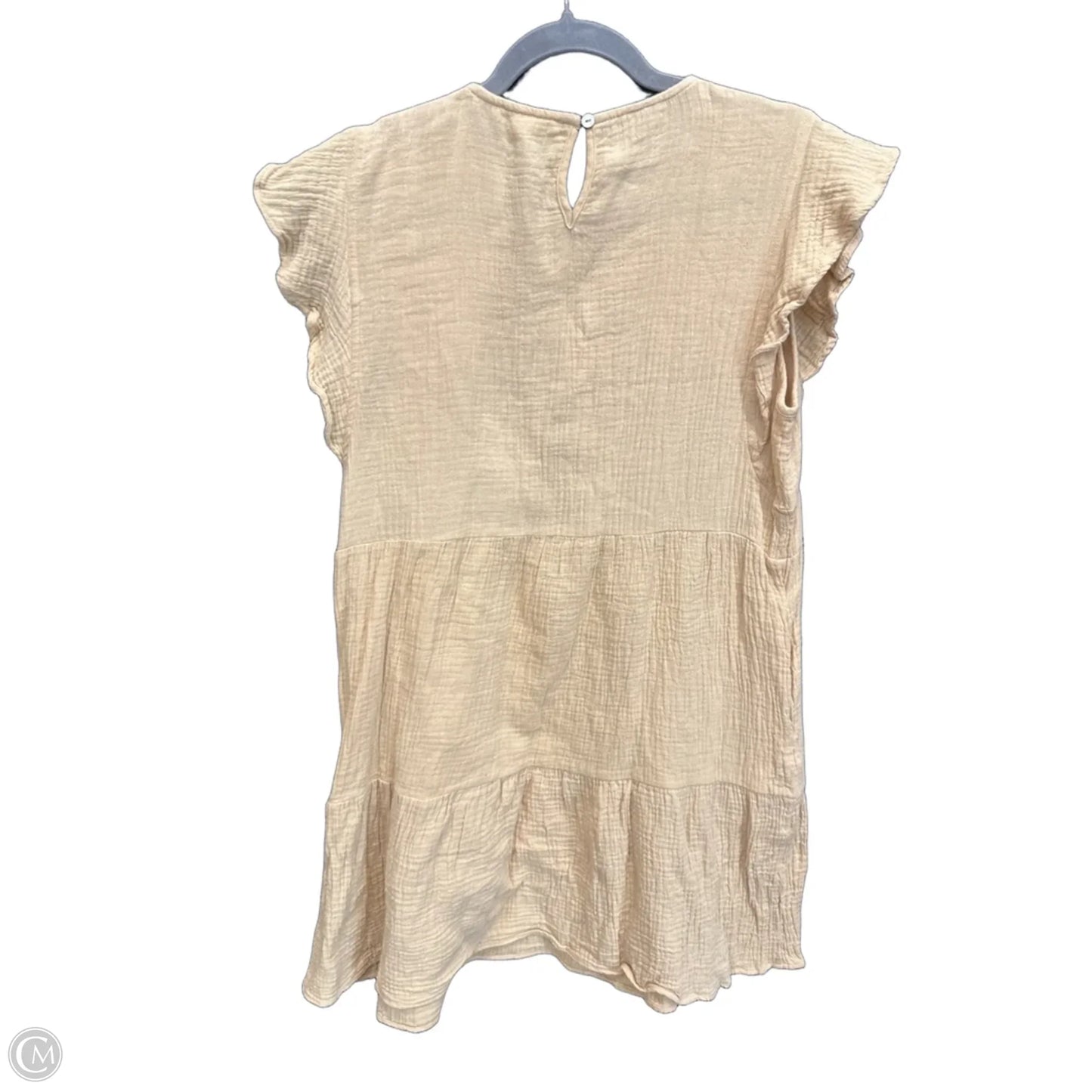 Dress Casual Short By Vanilla Bay In Yellow, Size: M