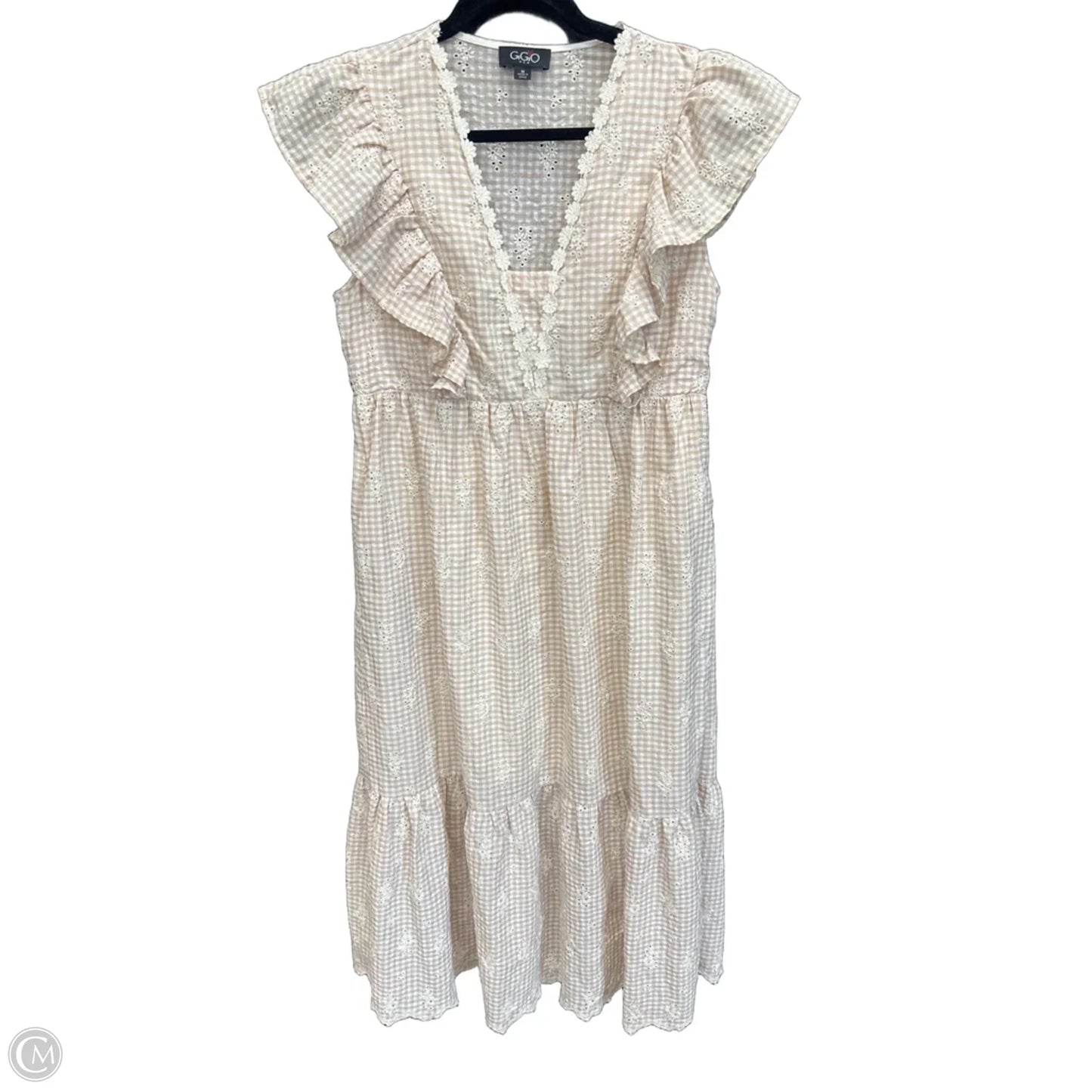 Dress Casual Maxi By Gigio In Plaid Pattern, Size: M
