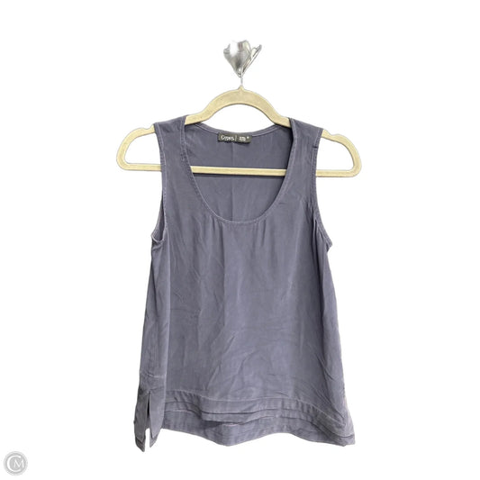 Top Sleeveless By Clothes Mentor In Navy, Size: Xs