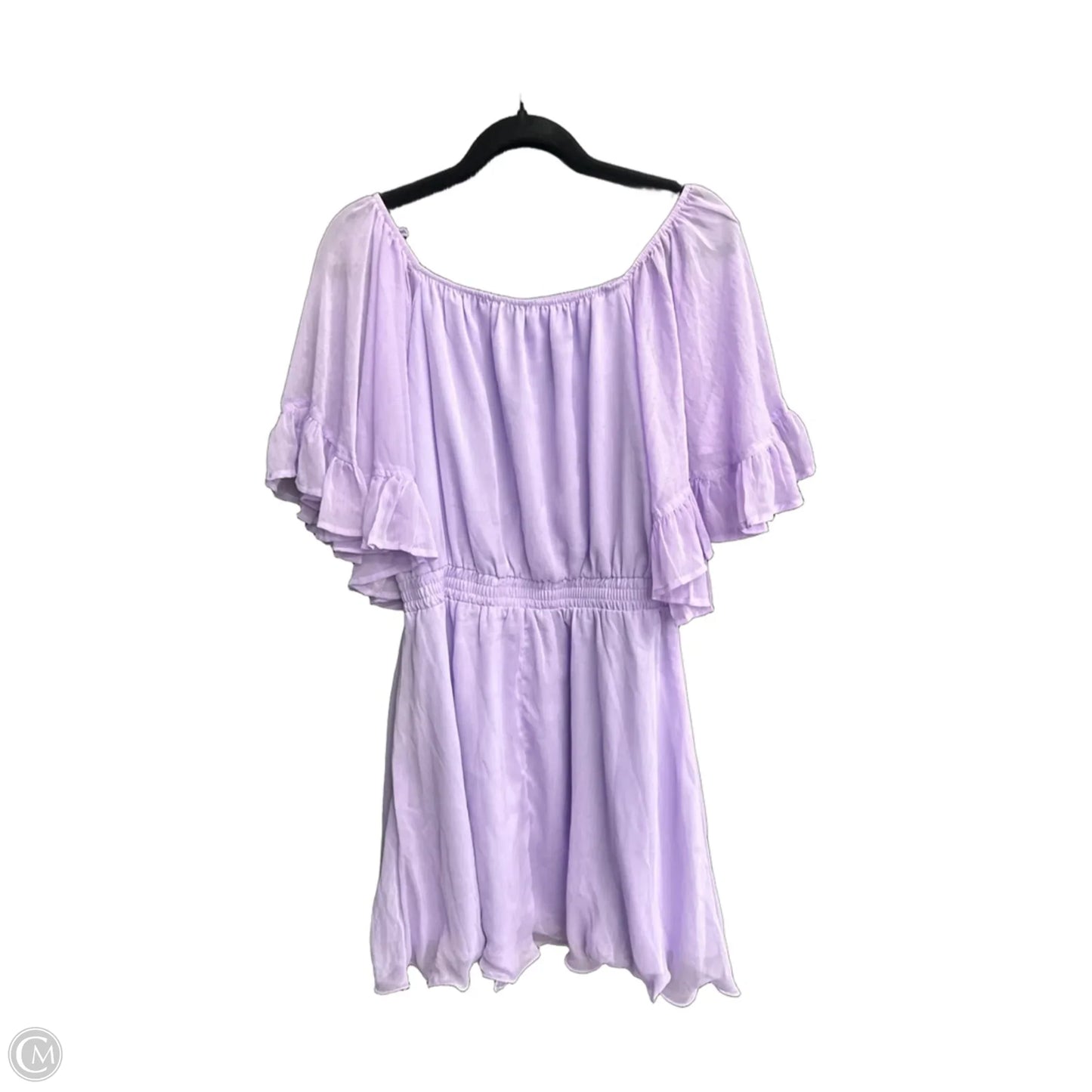 Dress Casual Short By Endless Rose In Purple, Size: L