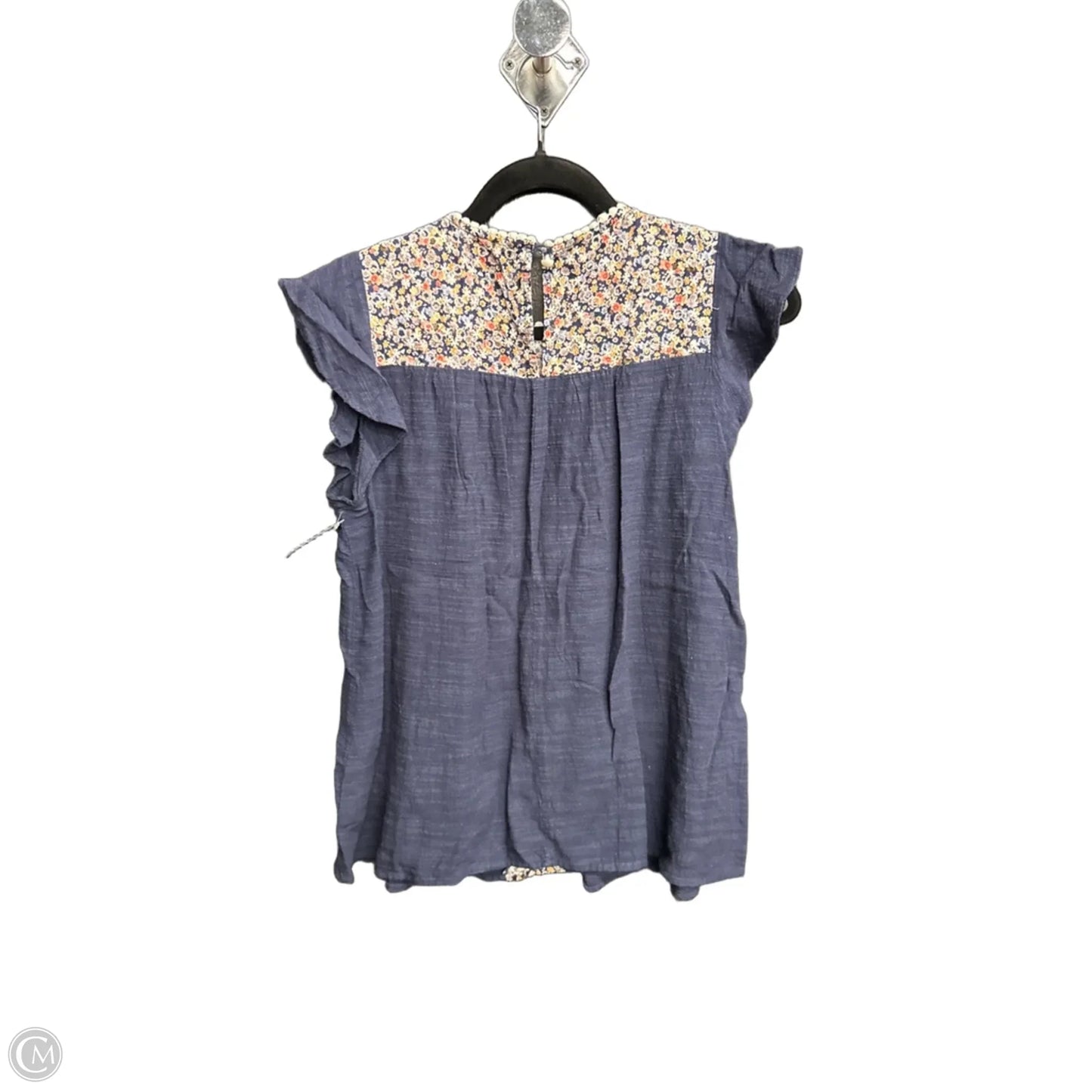 Top Sleeveless By Haptics In Floral Print, Size: S