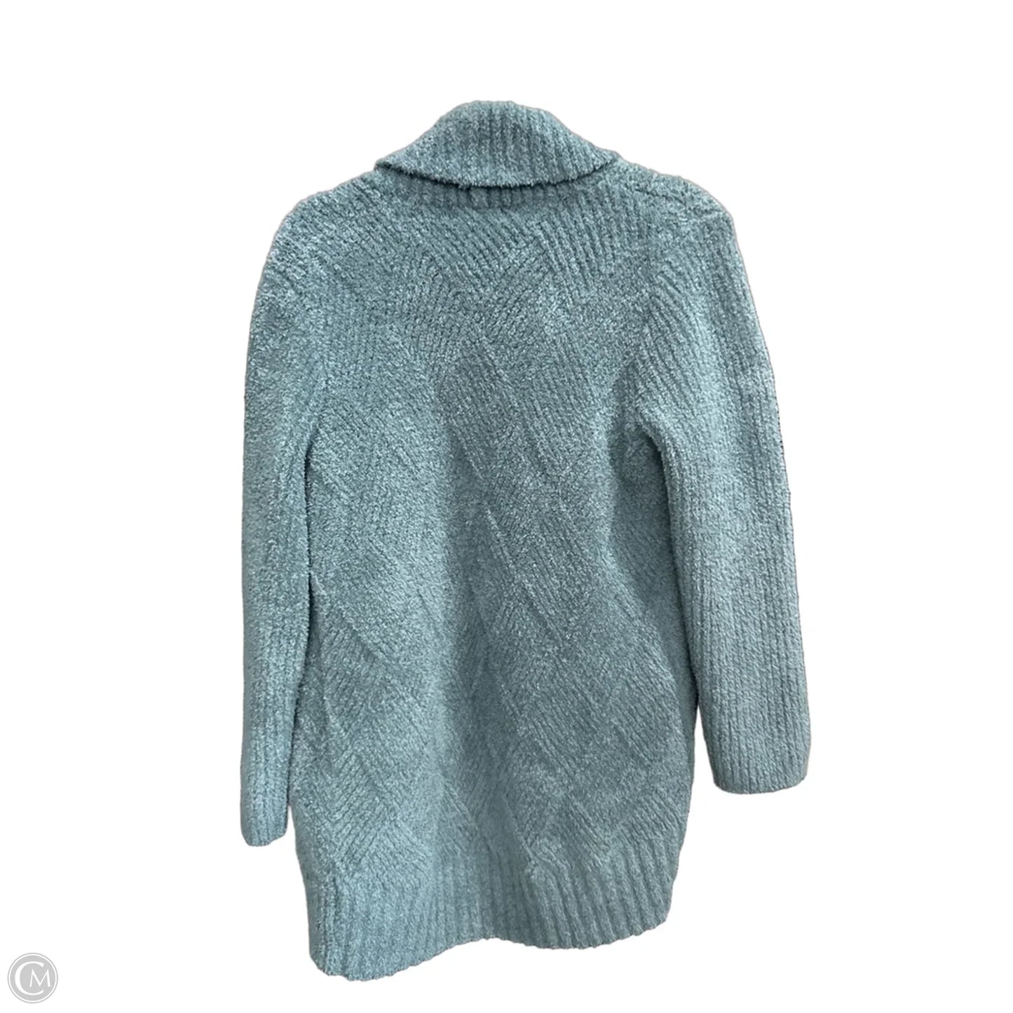 Sweater Cardigan By Barefoot Dreams In Green, Size: L