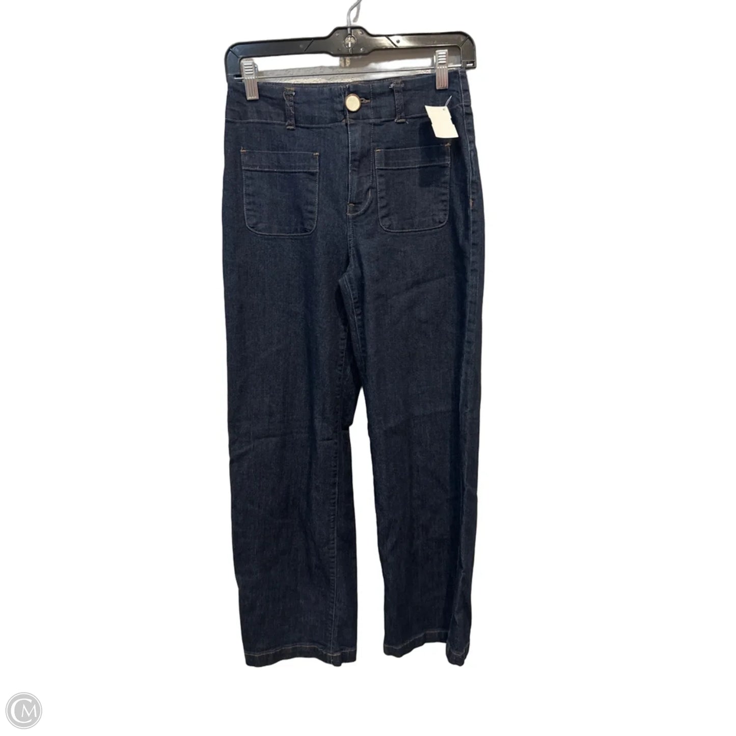 Jeans Wide Leg By Rachel Zoe In Blue Denim, Size: 2