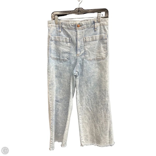 Jeans Wide Leg By Jessica Simpson In Blue Denim, Size: 10