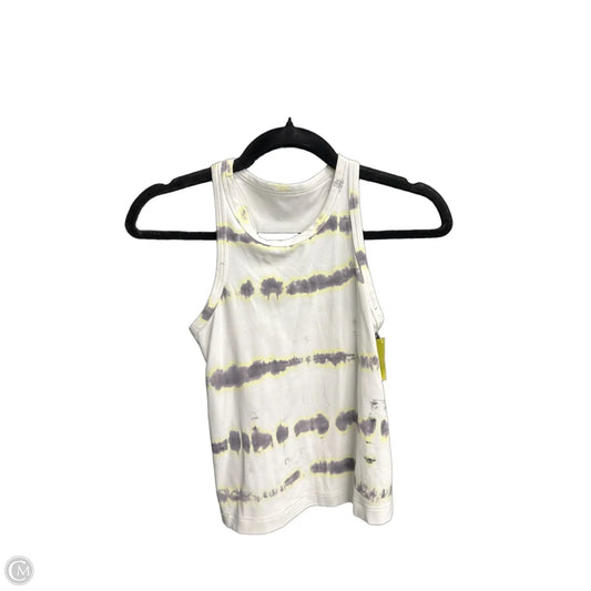 Athletic Tank Top By Lululemon In White, Size: Xs