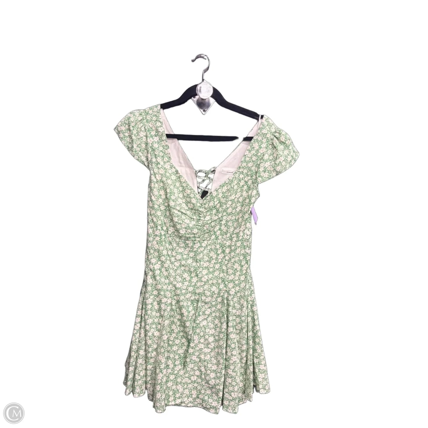 Dress Casual Midi By Clothes Mentor In Green, Size: L