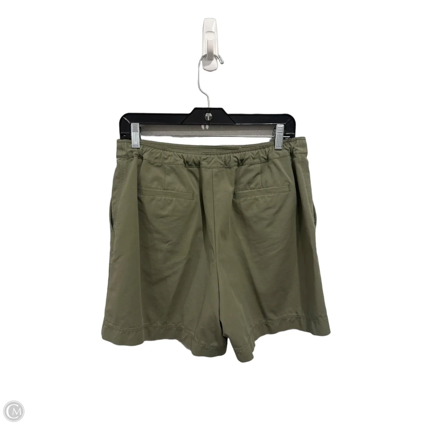 Shorts Designer By Lafayette 148 In Green, Size: M