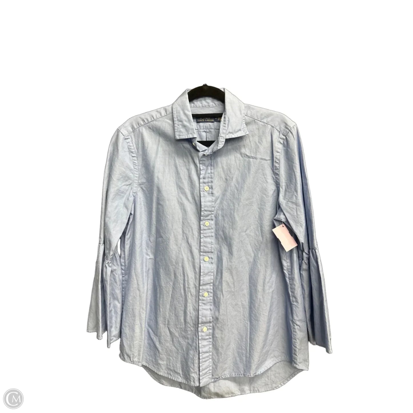 Top Long Sleeve By Polo Ralph Lauren In Blue, Size: S