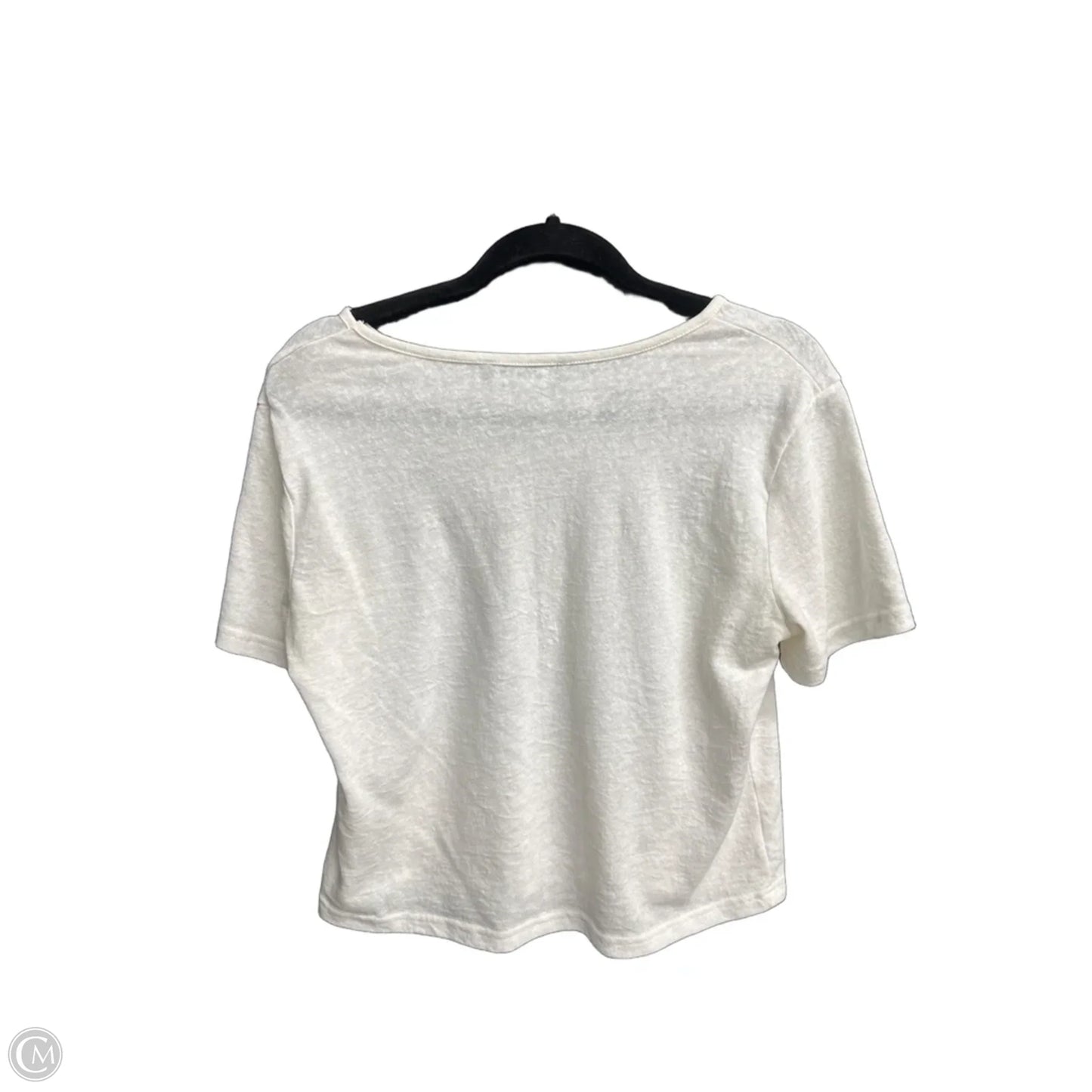 Top Short Sleeve By Blue B In White, Size: S