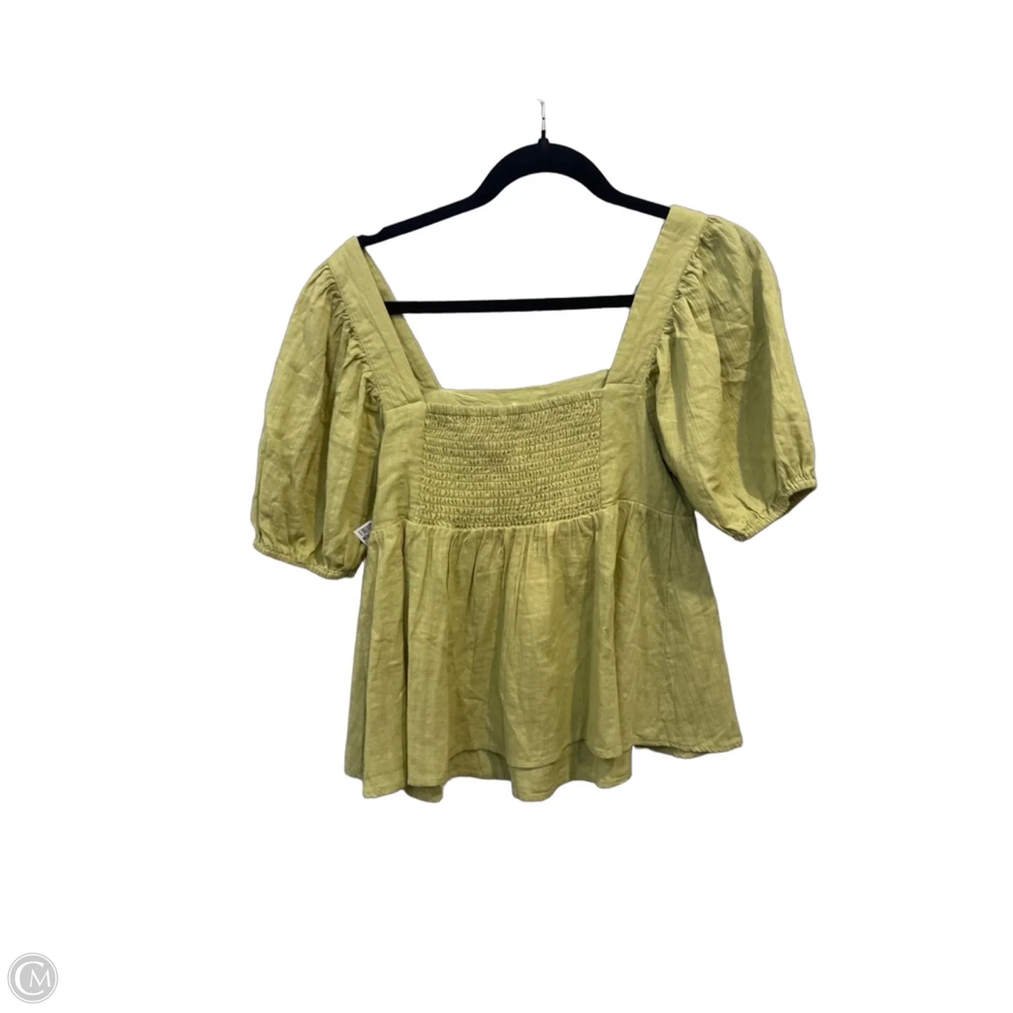 Top Short Sleeve By Newbury Kustom In Green, Size: S