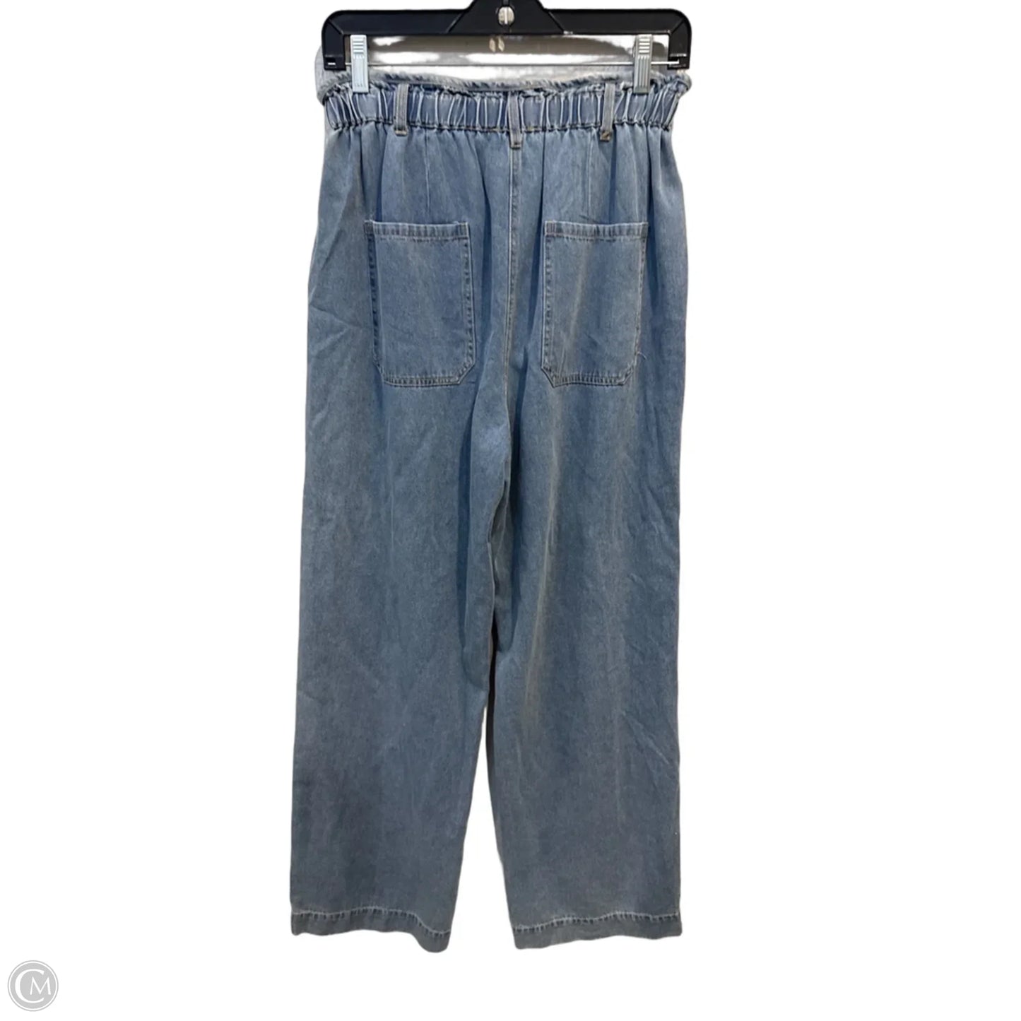 Jeans Wide Leg By Entro In Blue Denim, Size: 8