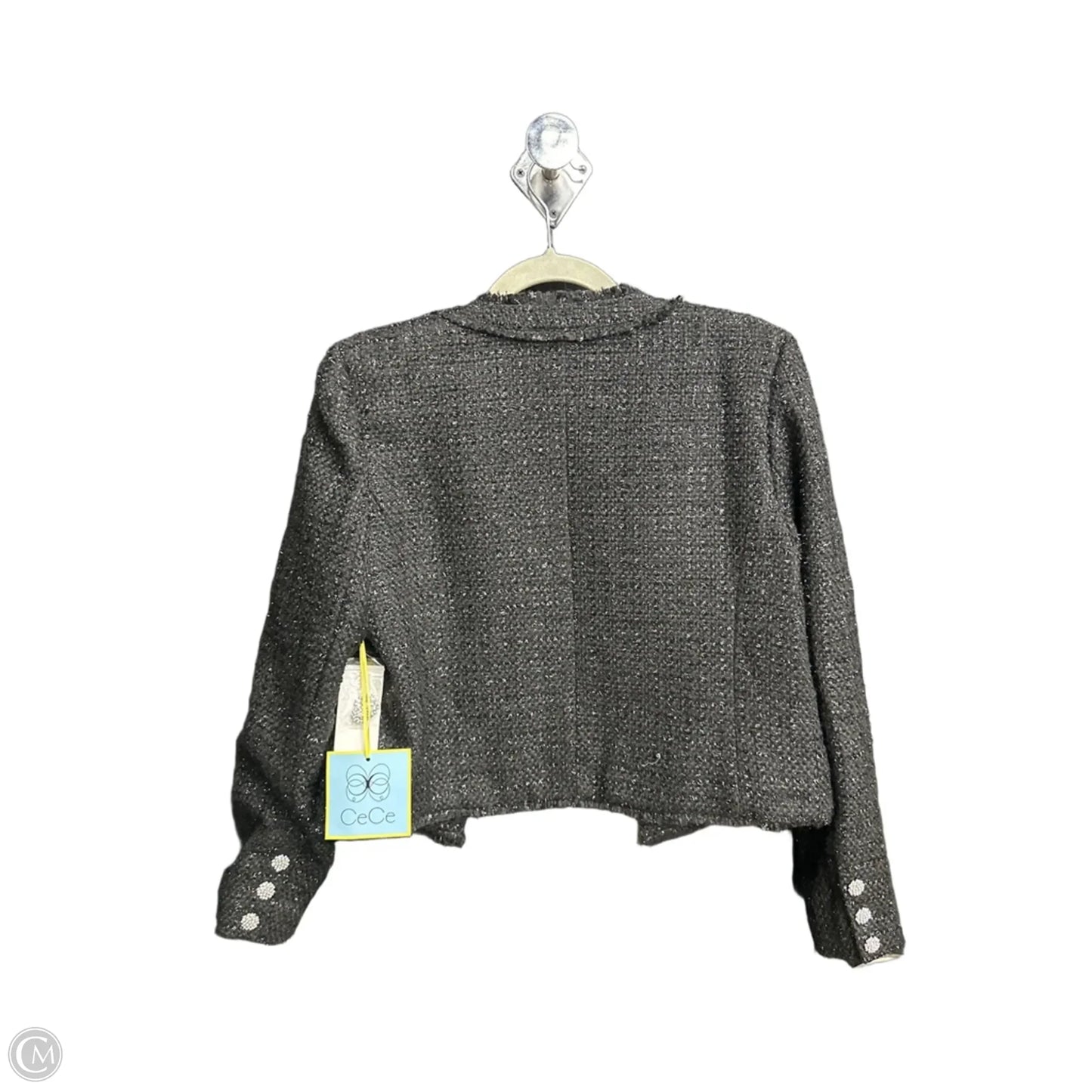 Jacket Fleece By Cece In Black, Size: M
