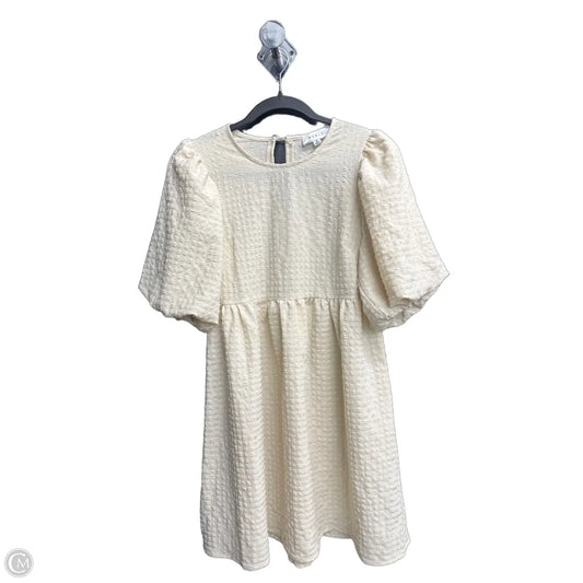 Dress Casual Midi By Mable In Cream, Size: S