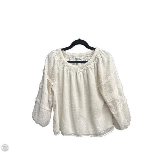 Top Long Sleeve By Loft In Pink, Size: S