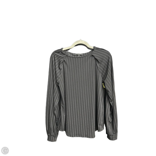Top Long Sleeve By Banana Republic In Black, Size: S
