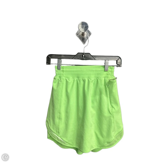 Athletic Skirt By Lululemon In Green, Size: Xs