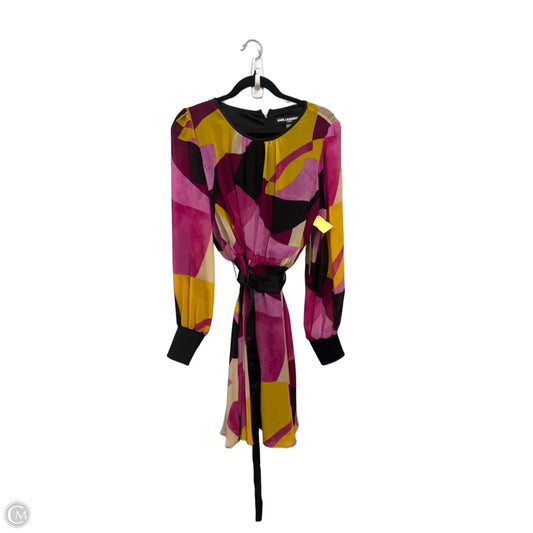 Dress Designer By Karl Lagerfeld In Multi-colored, Size: M