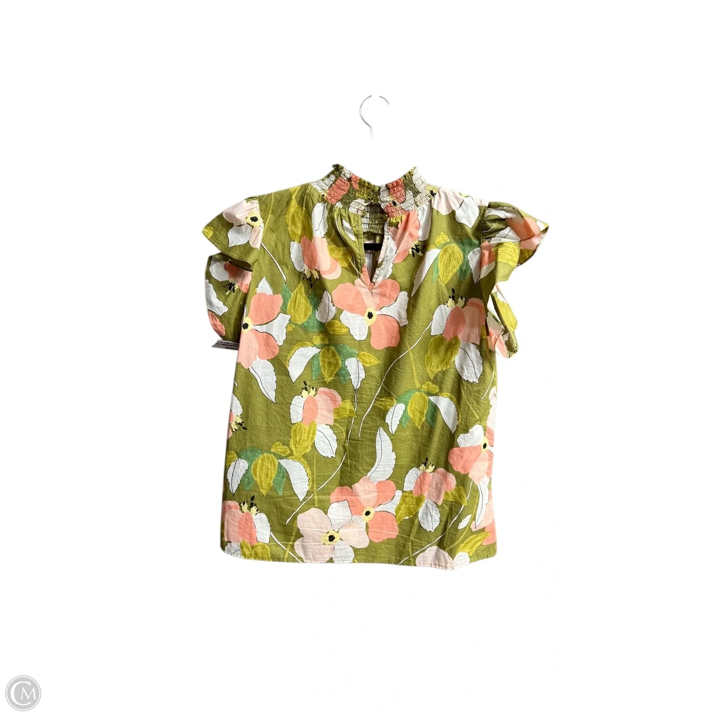 Top Sleeveless By Thml In Floral Print, Size: S