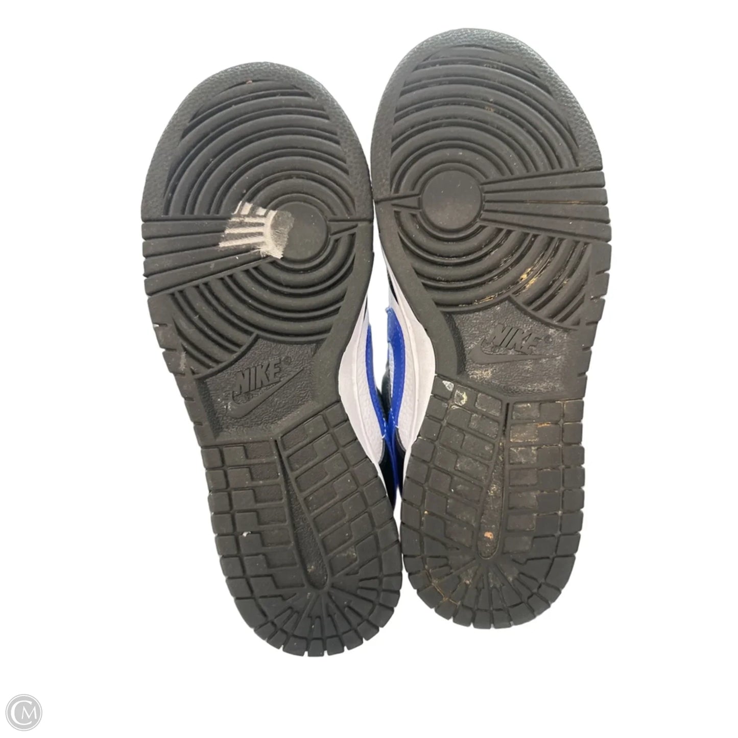 Shoes Sneakers By Nike In Black & Blue, Size: 7