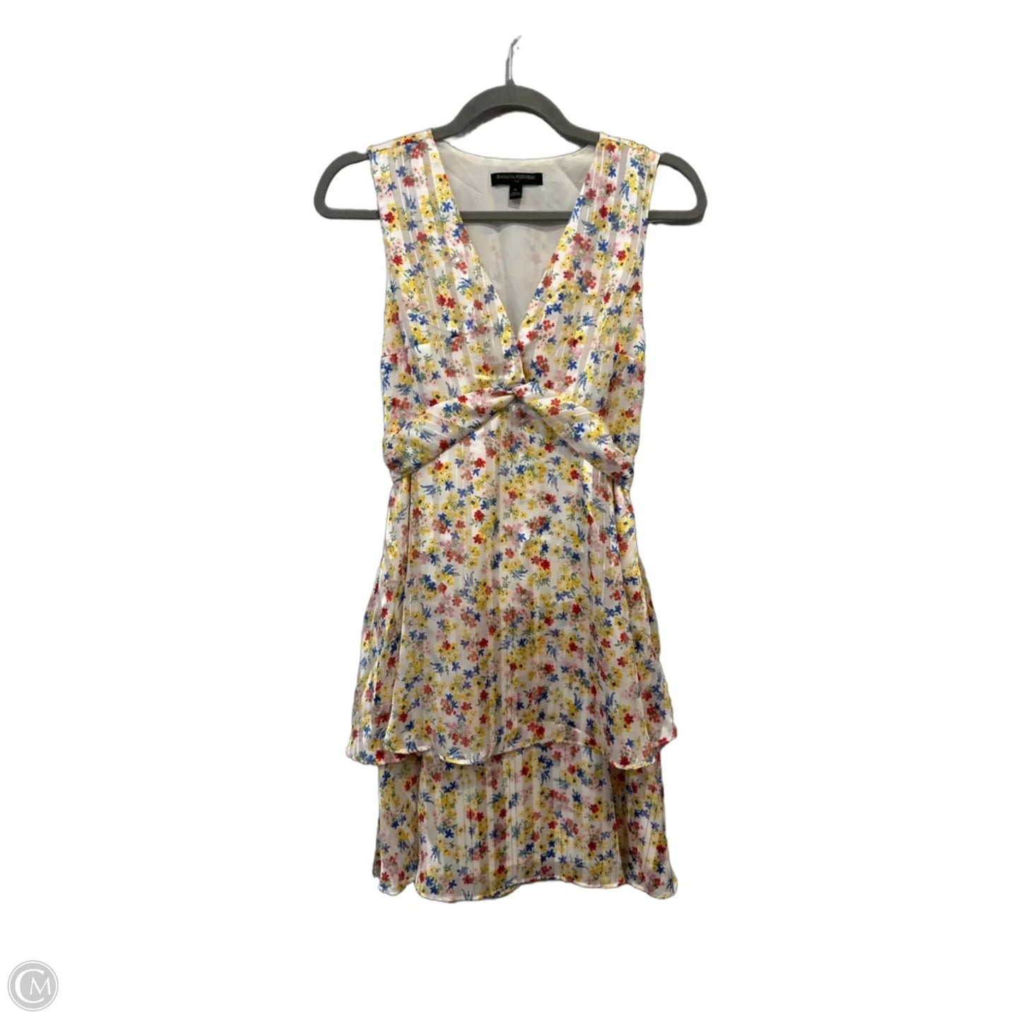 Dress Casual Short By Banana Republic In Floral Print, Size: Xs