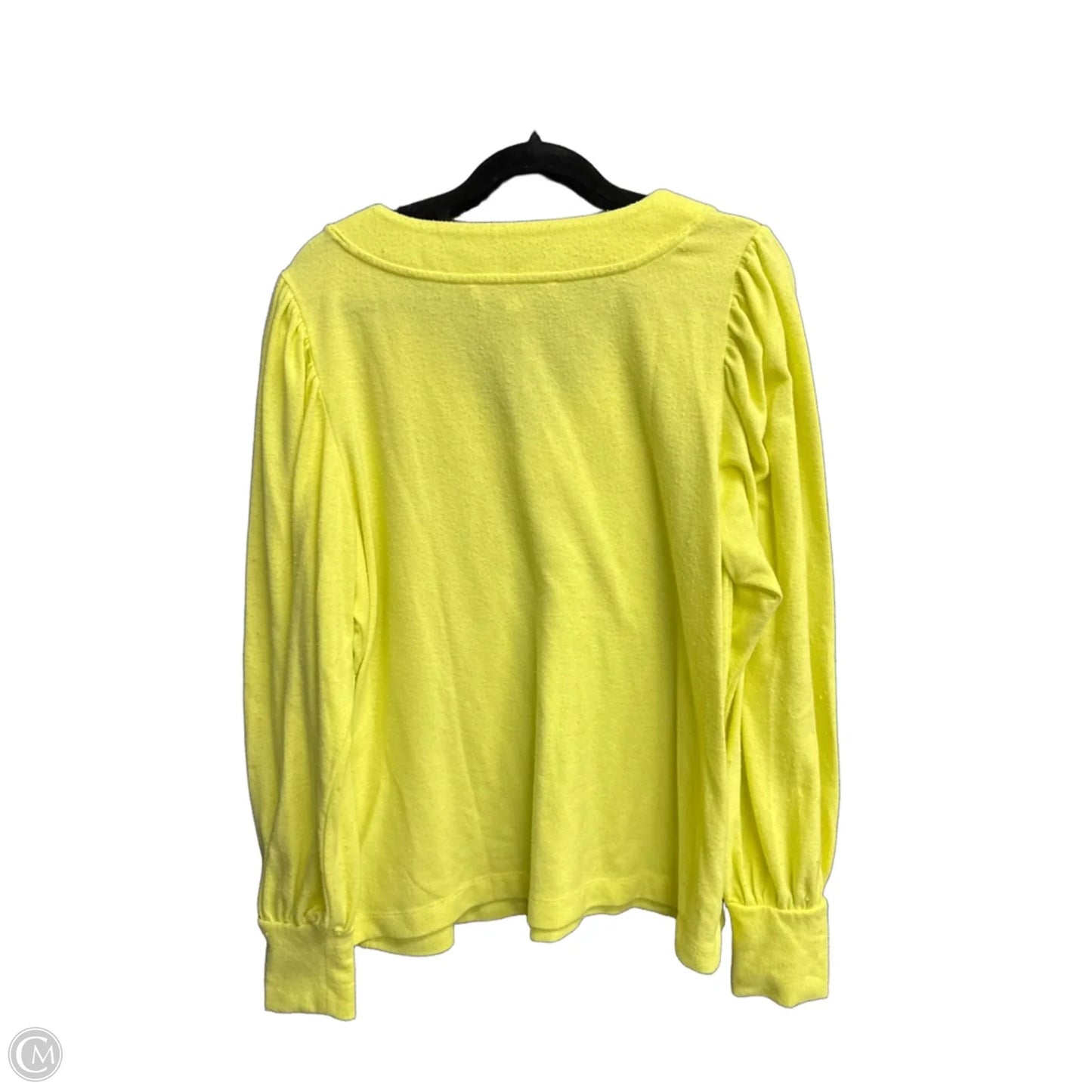Sweater By Loft In Yellow, Size: L