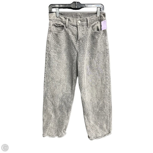 Jeans Straight By American Eagle In Animal Print, Size: 2