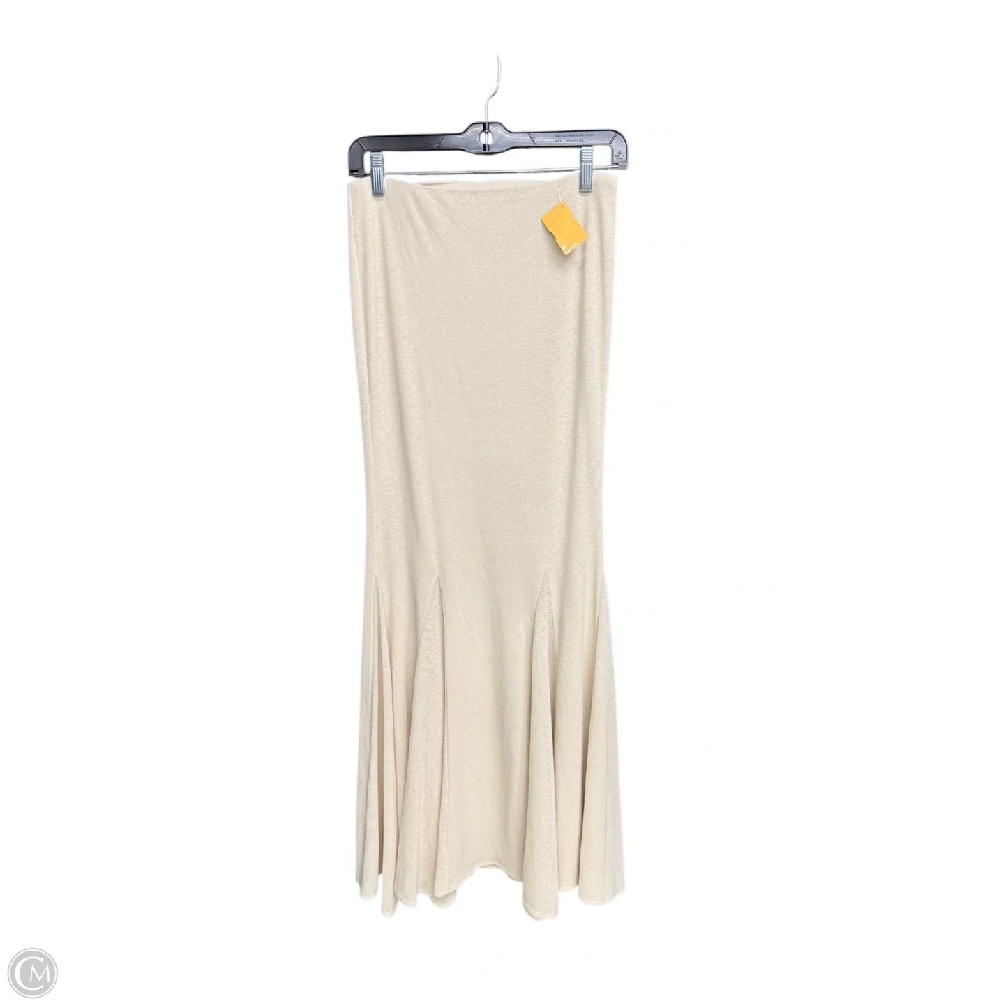 Skirt Maxi By Clothes Mentor In Cream, Size: Xxs