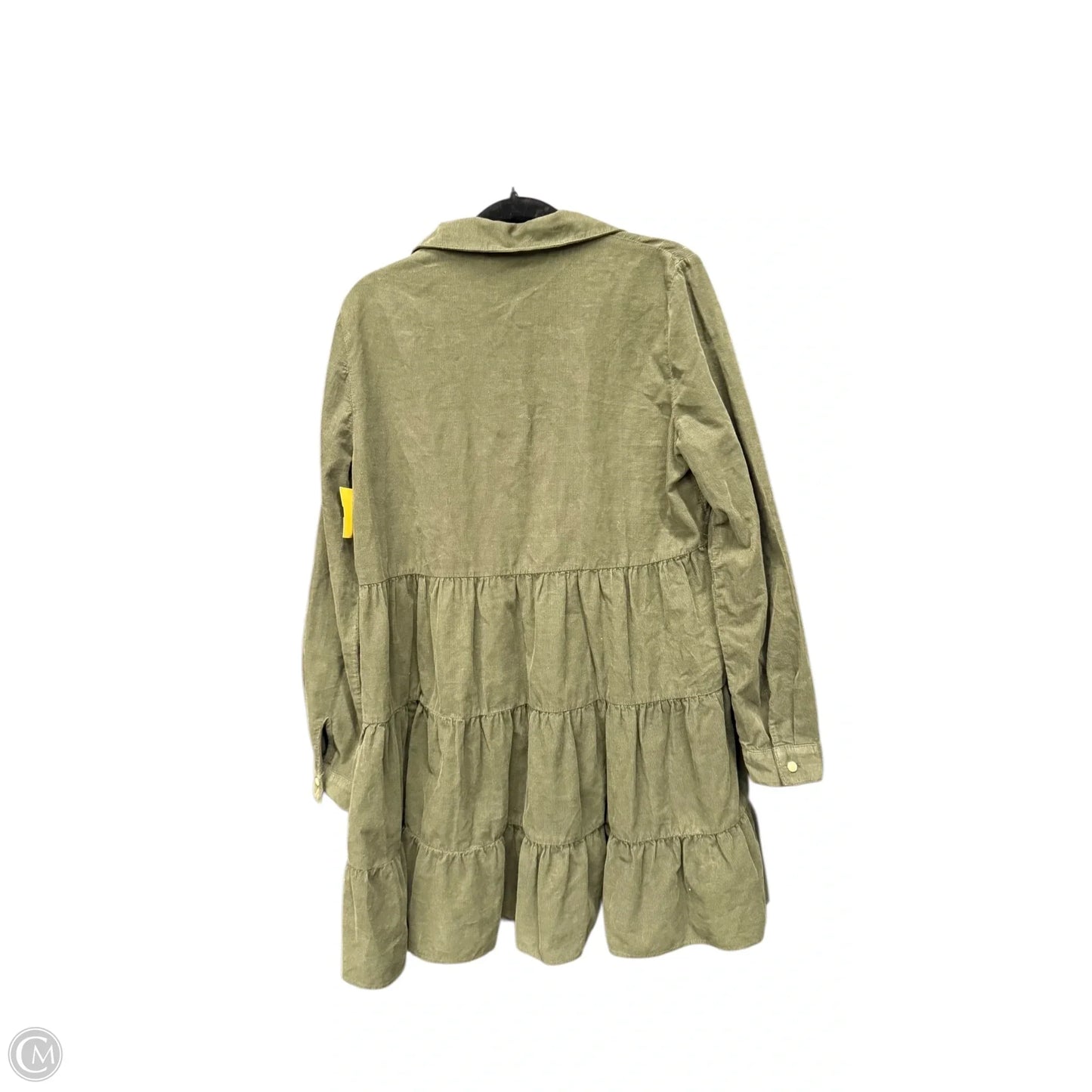 Dress Casual Short By Zara In Green, Size: S