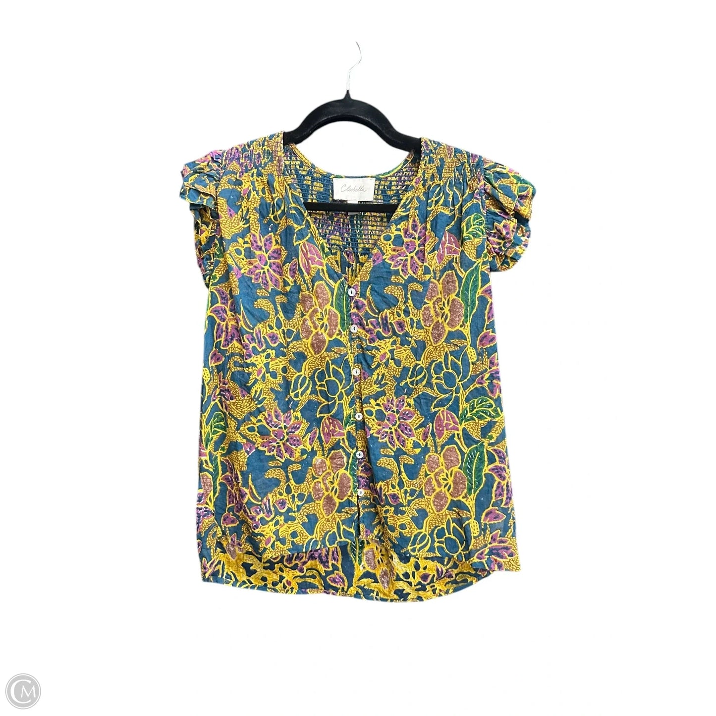 Top Sleeveless By Cleobella In Floral Print, Size: S