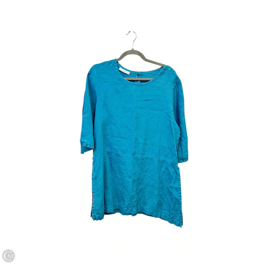 Dress Casual Short By Bryn Walker In Blue, Size: M
