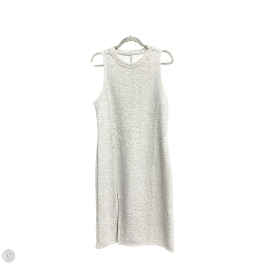 Athletic Dress By Ypb In Grey, Size: L