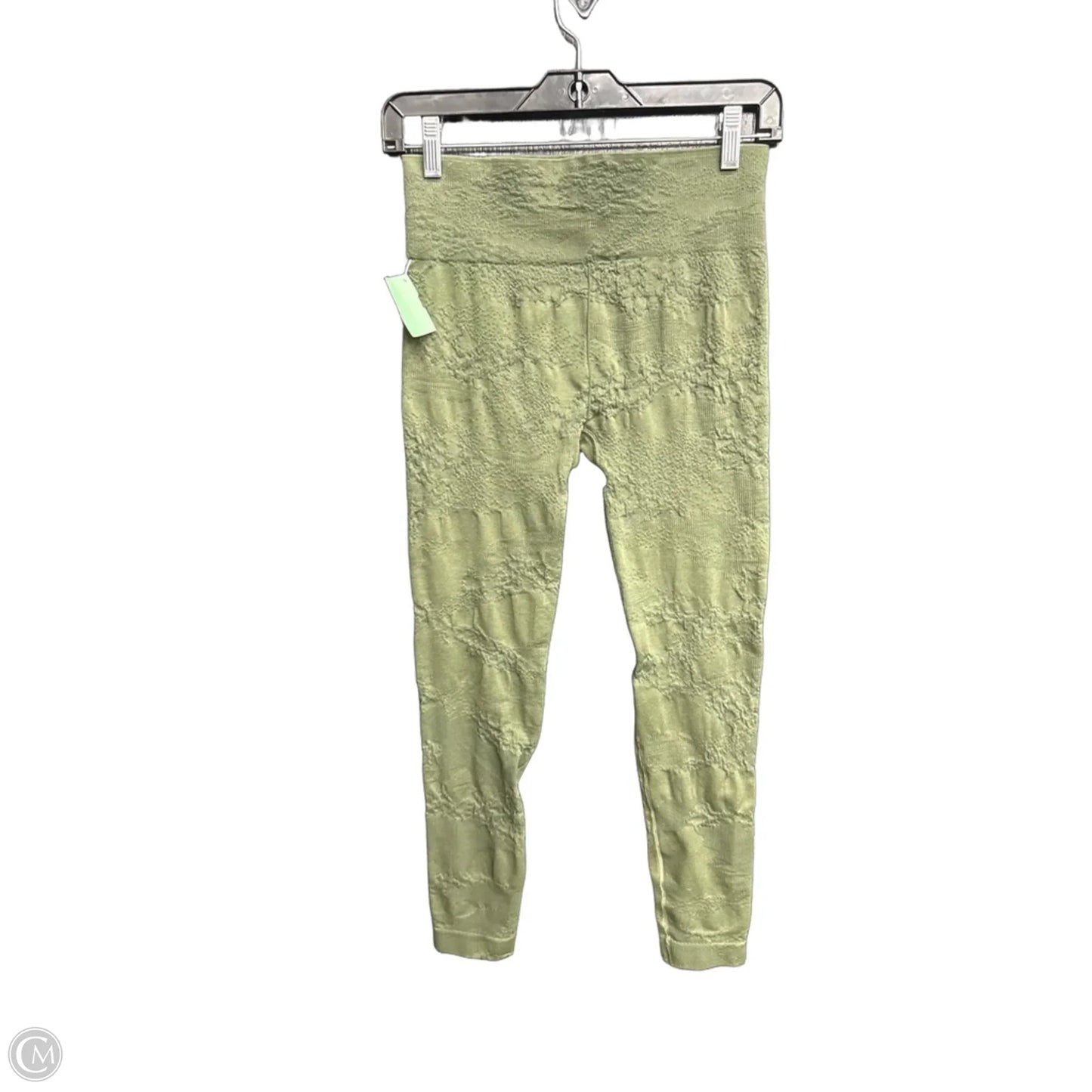 Athletic Leggings By Gym Shark In Green, Size: S